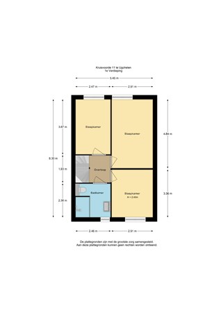 Floorplan - Kruisvoorde 11, 7339 KR Ugchelen